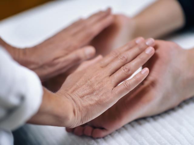 Energy Healing. Image: Energy healing.